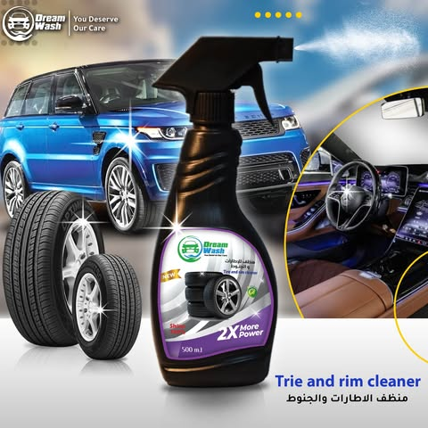 Tire and rim cleaner