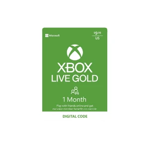 Xbox Live Gold: 1 Month Membership [Digital Code]