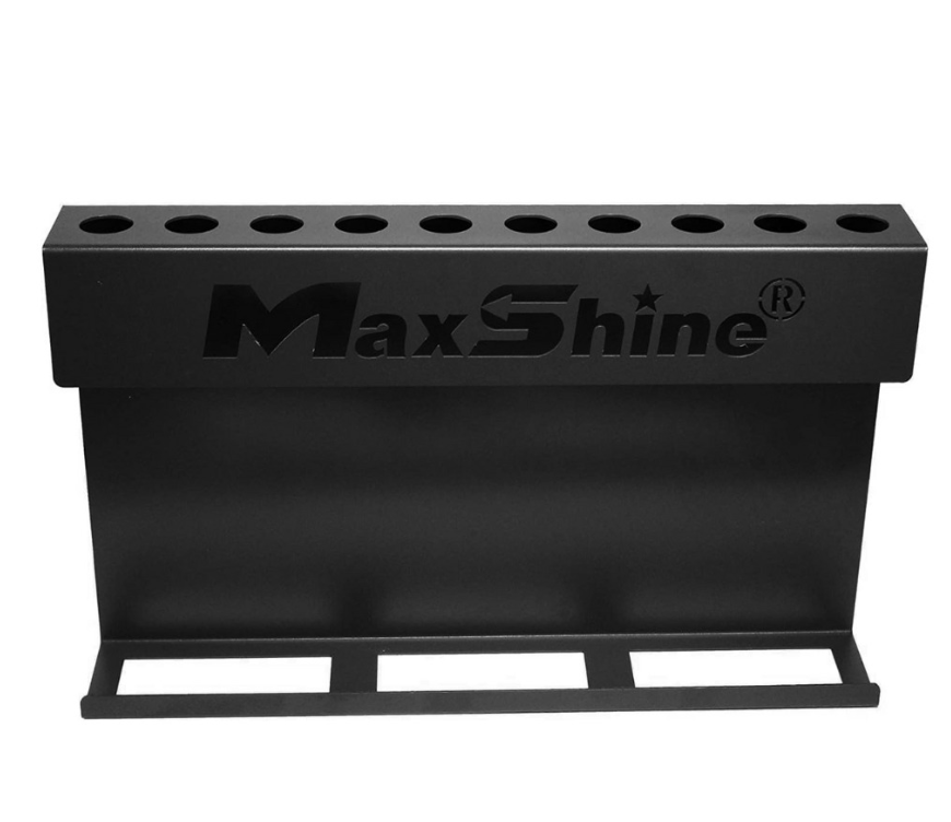 Metal brush and spray holder