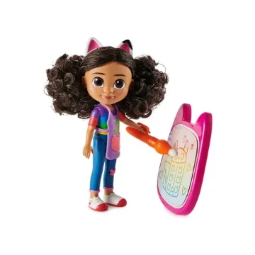 Gabby Dollhouse, Deluxe Gabby Craft Dolls and Accessories with Water Pad and Water Brush Pen, Kids Toys for Girls and Boys Ages 3 and Up