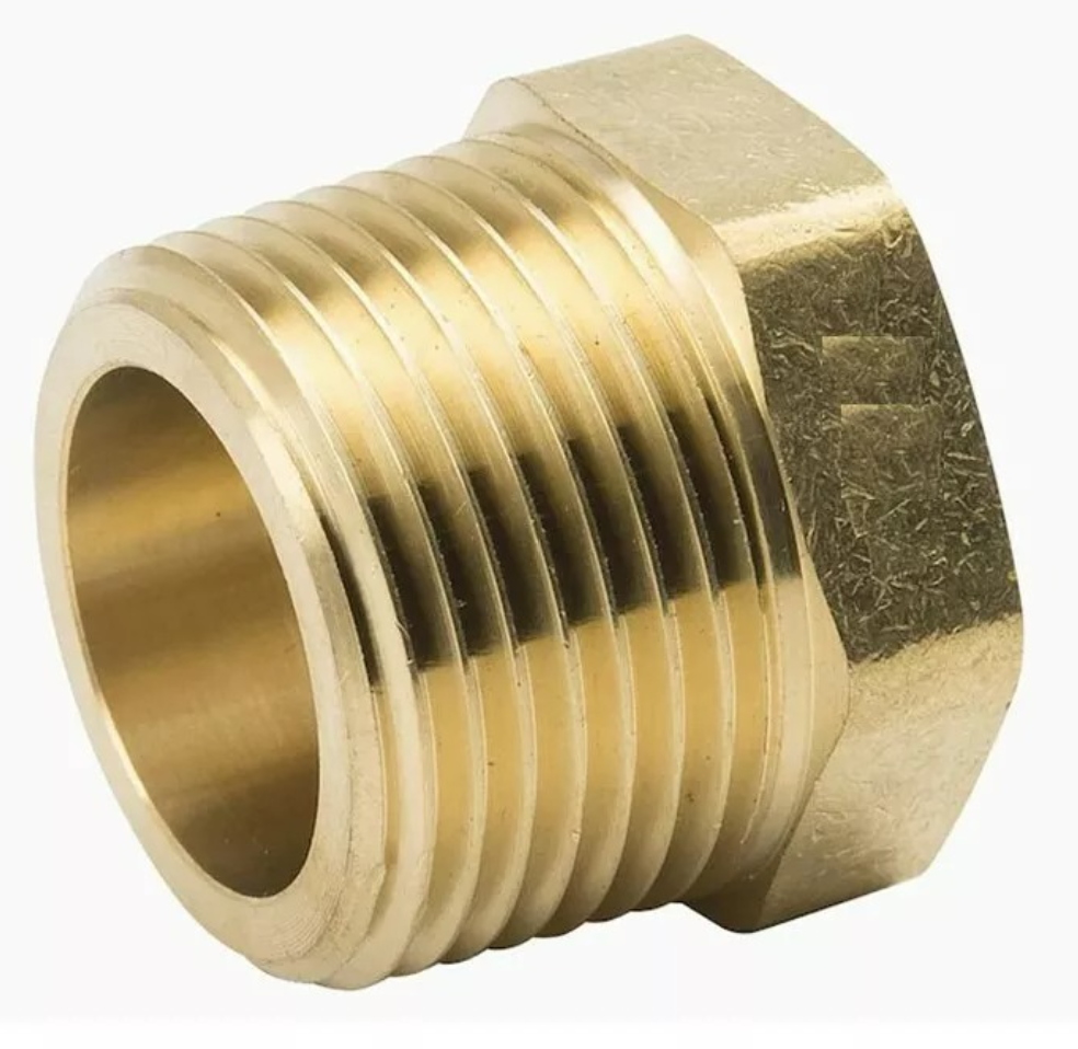 Quarter x Half Brass Bush